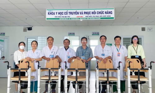 Accessibility for persons with disabilities at Hoai Nhon medical center